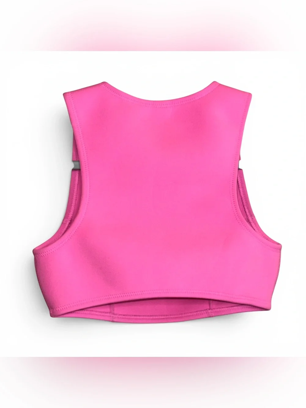 NWT SKIMS Size XXS Sport Swim High Neck Top - Taffy Pink